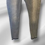 EXPRESS  Ankle Legging Mid Rise‎ Jeans with Raw Hems Photo 2