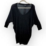 Wantable Black Oversized Dolman Tunic Top Elevated Basics Minimalist M Size M Photo 0