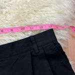 Vintage 90’s Susan Bristol Black Linen High Waist Relaxed Trouser Pants 12 Black Photo 6