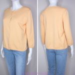 Ralph Lauren Lauren Ralph Lauren light yellow cardigan sweater, size Petite Small Photo 12