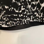 Ann Taylor Graphic Sonnet Print Tie Waist Dress Black White Geo Sheath NO BELT M Photo 13