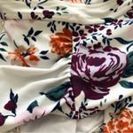 Cupshe White with Pink Floral 1 piece Swimsuit L Photo 6