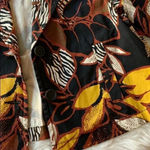 Ruby Rd . Leaf Print Cropped Blazer Photo 6