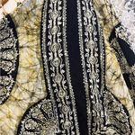 Advance Apparels Black cream Yellow dress halter top backless handkerchief hem Size undefined Photo 3