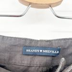 Brandy Melville Womens Gorpcore Outdoor Buckle Adjust Straight Leg Pants OS Gray Photo 4