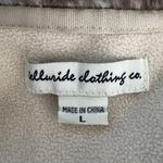 Telluride Vest Womens Large Cream Full‎ Zip Quilted Neutral Cabincore Gorpcore Gray Photo 7