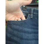 Lee Slim Fit Straight Leg Mid Rise Jeans Womens 16S Short Blue Denim Stretch Photo 1