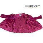 IN THE MOOD VINTAGE 1990'S FUCSHIA PINK LACE STRUCTURED BLOUSE (8) Photo 9