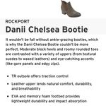 Rockport Danii Chelsea Bootie Stone Suede Ankle Boots Size 7 Photo 15