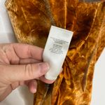 Wilfred Free Orange Velvet Like Bodysuit Photo 10