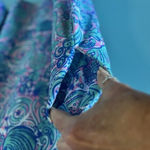 Simply Southern  L Blue Pink Dress Shells Sleeveless Keyhole Pockets Beach Resort Photo 5