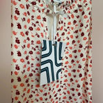 Market & Spruce  floral keyhole spaghetti strap tank NWT Photo 4