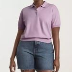 Everlane Organic Cotton The Oversized Polo Top
Mauve Lilac Purple XS Photo 0