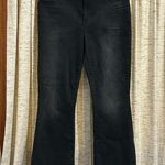 Madewell 32 Tall Cali Demi-Boot Jeans in Berkeley Black: Chewed-Hem Edition Photo 0