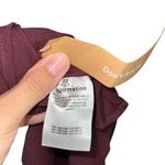 Reformation  Burgundy Frasier Crewneck Midi Dress Womens 22 Photo 5