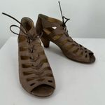 Paul Green Lace Up Heeled Sandals size UK 5 US 7.5 Light Brown Photo 1