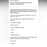 Swim Solutions NWT $102 Women's Flutter Photo 9