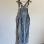 Driftwood  Railroad Striped Overalls Size Medium Denim Cotton Photo 2