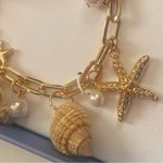 House of Harlow Gold Shell Charm Bracelet Photo 2