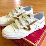 Vans Lowland Cc V (Metallic V) Marshmallow Leather Women Size 8.0 US Photo 0
