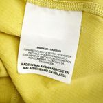 Nike  | Dri Fit Ribbed Tackerback Tank Top Yellow Sleeveless Athletic | Small Photo 5