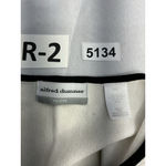 Womans Alfred Dunner Petite Long Sleeve Pullover Sweater White Black Flowers PXL Size XL Photo 2