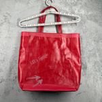 Desigual  Red Life Is Fantastic Large Tote Bag Boho Eclectic Art Pop Graffiti Y2K Photo 2