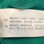 ZARA  Vibrant Green Mini Dress with Ruffle Sleeves size L. Photo 5