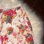 Soft Surroundings  floral cropped ankle pants sz large Photo 1