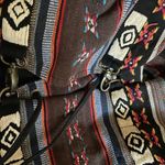 Love stitch Boho Aztec Print Canvas Backpack Tribal Pattern Festival Travel Bag Photo 3