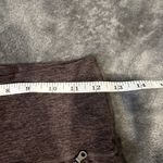 Aerie OFFLINE By  The Hugger Hi-Rise Leggings Heathered Maroon Zipper Pockets Med Photo 7