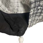 Urban Outfitters  Plaid Flower Strappy Gingham Mini Dress Black White Medium Photo 14