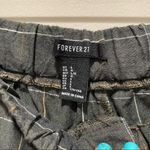 Forever 21 Plaid Cropped Pants Green Size Large Photo 4