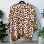 Dreamers  Animal Print Open Cardigan Oversized XS-will fit large. PTP 22.5” Photo 1