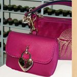 Juicy Couture  Pink Shoulder Bag with‎ Textured Design and Metallic Accents Photo 4