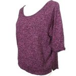Olsenboye Womens  Purple Knitted M Med Top Blouse Photo 2