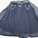 London Fog 1980s  Floral Water Resistant Wool Lined Transitional Trench Coat 12P Photo 7