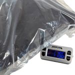 VTG Le Donne Leather Hobo Horse Stamp Dark Brown Leather Crossbody Bag Purse Photo 9