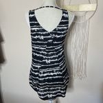 EXPRESS • high low tie die tank top blouse Photo 63