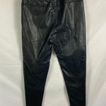 Pink Lily  Faux Leather Black Leggings Size Small Photo 2