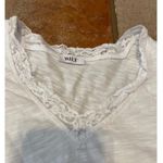 Wilt lace v neck hi low tee Size M Photo 1