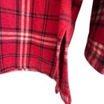 Mountain Lake Red Plaid Flannel Shacket Size M Photo 6