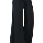 Clara Sun Woo Signature Palazzo Pant Sz XL Black Photo 0