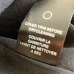 Halston Heritage Halston Women’s Size 6 Black Silk Fit & Flare V-Neck Back Cutout Dress NWT Photo 10