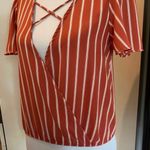 The Outfit Small Burnt Orange Blouse Photo 2