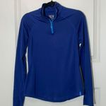 Mountain Hardwear  Blue Pullover Quarter Zip Small Photo 0
