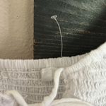 Aerie Smocked Tie Cotton Short Romper Photo 8