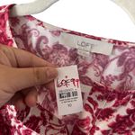 Loft  Night Bloom Belted Mini Pocket Dress Photo 5