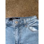 Hollister Ultra High Rise 90s Vintage Straight Jeans Light Wash Ripped Size24X29 Photo 5