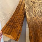 Dress Barn Y2k Embellished Pleated Blouse Fairy Grunge Whimsy Whimsigoth Hippie McBling lightweight Size Small Photo 1